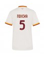 AS Roma Evan Ndicka #5 Venkovní Dres pro Dámské 2026-27 Krátký Rukáv